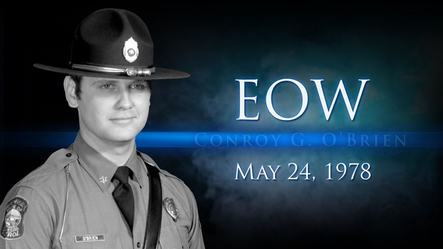 Conroy O'Brien end of watch May 24, 1978